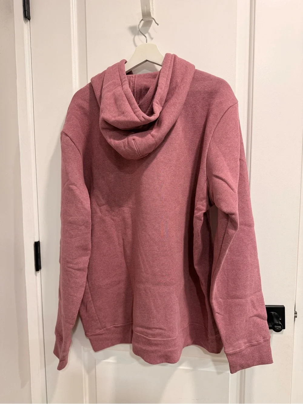 Patagonia P-6 Dusty Rose Hoodie with Multicolor Mountain Logo